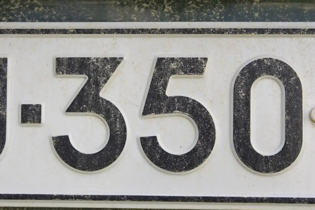 spanish plates for car